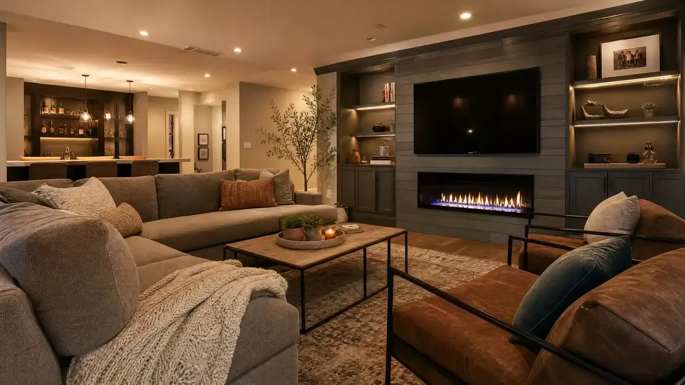 Excellent Basement Finishing Rhode Island Owens Corning Basement Finishing Lux Renovations