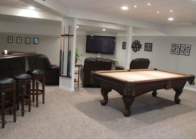 Basements are Perfect for Pool Tables